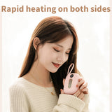 Hand Warmer 10000 MAh USB Power Bank Electric Portable Pocket Hand Warmer Digital Display Multi-Function Pocket Cloth Bag