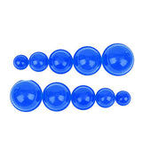 12PCS/SET Strong Suction Silicone Body Massager Vacuum Cupping Cups Anti Cellulite Vacuum Cupping Cup