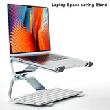 Aluminum Laptop Stand Angle Adjustable Ergonomics Notebook Holder Suspended Cooling Base MacBook Air Pro Stand MacBook Holder