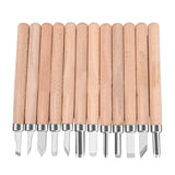 12 pieces of wood carving knife, woodworking carving pen, hand carving knife, woodworking carving knife, woodworking tools