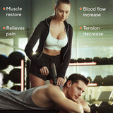 Booster Massage Gun Electric Neck Massager Smart Hit Fascia Gun for Body Massage Relaxation Fitness Muscle Pain Relief
