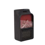 500W 3D Simulation Flame Fan Heater Multi-function Mini Heater Home Office Dormitory  Remote control heating Dropshipping