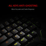 One-handed Keyboard Left-handed Compact Mini Portable Game Keypad for Chicken Game PC PS4 Gaming Keyboards 35Key