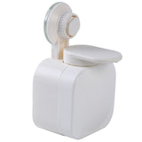 Liquid Soap Dispenser Wall Mounted Press Suction Cup Soap Dispenser Detergent Shampoo Dispensers Double Hand Kitchen Soap Bottle
