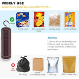 Handheld Vacuum Sealer, Portable Electric Vacuum Sealer Pump For Vacuum Storage Bags, With 2 Zipper Vacuum Bags