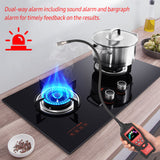 HABOTEST Gas Analyzer HT601A Household Gas Leak Detector Gases Detector PPM Meter Methane Concentration Alarm Instrument