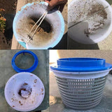 Anti-clogging For Filter Storage Baskets Cleaning Tools Fine Mesh Screen Liner Home Elastic Saver Net Nylon Pool Skimmer Socks