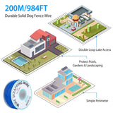 Pet Dog Electric Fence Safety Training Electric shock Sound Waterproof Dogs Collar Dog Supplies Dog Fence Containment System