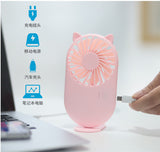 2021 New Usb Mini Fans Portable Air Cooler Electric Handheld Rechargable Cute Small Cooling Fans Student Home Travel Outdoor