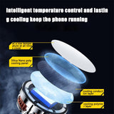 X18 Mobile Phone Radiator Magnetic Suction Wireless Fast Charging Silent Semiconductor Cooler Cooling Fan Phone Accessories