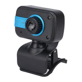 Webcam USB Web Camera Clip-On Computer Webcams 480P With Mic Web Cameras Optical Lens For PC Laptop 2 LED Lights