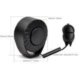 Warning Outdoor Cycling USB Rechargeable Accessories Bike Electric Horn Easy Install Battery Powered Sports Handlebar Mount