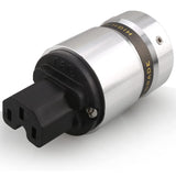 1 Pair Hi-End Gold Plate EUR Schuko, AC 16A 250V EU Power Plug, IEC Connector Plug, Hifi Electrical Plug EU Plug