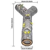2022 New  Collapsible Tunnel Tube Pet Toys 59" Length Cat Play Tunnel Large Durable Hideaway for Ferret Rat Sugar Glider Rabbit