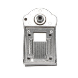 Surf Skateboard Trucks Adapter SM Surf Skate Bridges Skateboard Bracket with Cushion and Risers Bolts