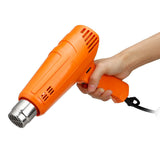 220V Heat Gun 2000W Variable Advanced Electric Hot Air Gun with Four Nozzle Attachments Power Adjustable Temperature