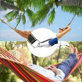 Outdoor Hammock Tree Swing Hanging Straps Kit,5Ft with 2 Locking Carabiners and 2 Tree Protectors,for Swings & Hammocks