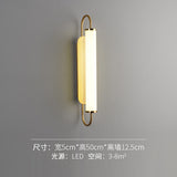 Modern  led stone mirror light wall lights luminaire lampada camera espelho bedroom beside lamp