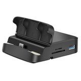 Multifunctional Type-C Hub Portable 8-in-1 Type-C Converter Expansion Adapter 1*USB3.0+2*USB2.0+1*HD+2*Type-C+1*SD+1*TF