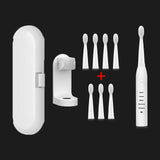 Ultrasonic Sonic Electric Toothbrush Rechargeable Tooth Brushes Washable Electronic Whitening Teeth Brush Adult Timer Toothbrush