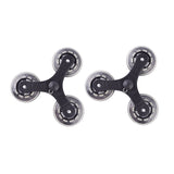1 Pair Stair Climbing Shopping Cart Replacement Wheels Trolley Casters for Shopping Laundry Cart Household Hardware