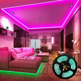 LED Strip Light 5050 SMD DC12V Flexible LED Lamp Tape Ribbon RGB 10M TV Desktop Screen BackLight Diode Tape led lights for room