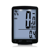 Multifunctional LCD Screen Bicycle Computer Wireless Bike Rainproof Speedometer Odometer Cycling 2.8inch Waterproof