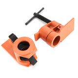 1/2 inch 3/4 inch 1 inch Pipe Clamp Jaws Vise Fixture Set Woodworking Clamp Tool Kit  Repair Tool Set