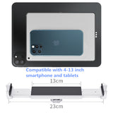 Foldable Tablet Stand Long Arm Multi Angle Adjustable Tablet Support Desktop Aluminum Cell Phone Holder for iPad iPhone 4-13inch
