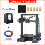 CREALITY 3D Ender-3 Pro Printer Upgraded Magnetic Build Plate Resume Power Failure Printing Masks KIT Mean Well Supply