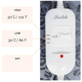 Winter 3 Modes Adjustable Heating Pad For Dog Cat Power-off Protection Pet Electric Warm Mat Bed Waterproof Bite-resistant Wire