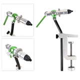 Heavy Duty Rotary Fly Tying Vise Whip Finish Tool Adjustable Clamp Adjustment System Hook for Practical Fishing Lure Making Jigs