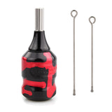 New Camouflage Adjustable Tattoo Grip Tubes For Cartridge Needle Tips Supply TCG10#