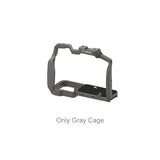 For Panasonic Lumix GH5 /GH5S Camera Cage with Cold Shoe Mount Side Grip Top Handle for Monitor Holder Flash Light DIY Options