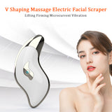 Massage Portable Microcurrent Vibration Wrinkle Removal Skin Care Electric Facial Scraper Fine Pore Anti Acne Lifting Firming