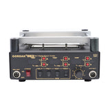 Gordak 863 3 in 1 Digita Hot Air Heat Gun BGA Rework Solder Station Electric Soldering iron IR Infrared Preheating Station