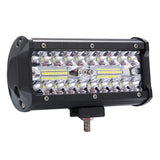 400W High Bright Work Light LED 3 Rows 7inch 40000LM Bar Driving Lamp DC 9-30V 6000K Working Light for SUV ATV Tractor Trucks