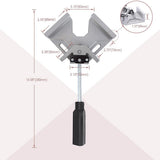 Welding Carpentry Corner Clamp Right Angle Clip Clamp Tool 90 Degrees Bracket Woodworking Photo Frame Vise Holder Clamps