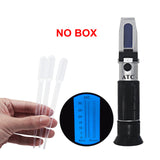 Beer Refractometer Brix 32% Wort ATC For Refractometer Beer Handheld Tool Hydrometer Concentration Spirits Test Refractometer
