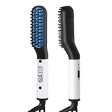 Multifunctional Hair Straightener Brush Professional Hair Comb Brush Beard Straightener Electric Comb Straightener Hair Comb
