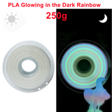 1.75mm 3D Printer Filament PLA Series Special Effect 1Kg 500g 250g with Spool Plastic Filaments Wood / Shinning / Rainbow PLA