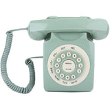 Vintage Telephone Desktop Retro Antique Telephone Old Fashioned Landline Wired Phone for Home Office Phone Black/Pink/Green