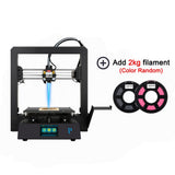 3d Printing Laser Engraving 2-in-1 Metal Frame FDM 3D Printer Mega S upgrade Dual Gear Extruder impresora 3d