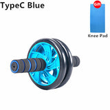 360 Degrees All-Dimensional Abdominal Wheel，No Noise Roller Muscle Trainer Fitness Equipment Non-Slip Workout Body Massager