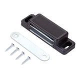 10Pcs Metal 74*25mm Door Magnetic Catches Kitchen Cupboard Wardrobe Cabinet Latch Catch Closure with 4 Screws Furniture Hardware