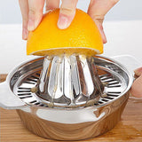 Lemon Fruit Juicer Stainless Steel Orange Manual Juicer Small And Portable
