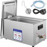 VEVOR 2L 3L 6L 10L 15L 22L 30L Ultrasonic Cleaner 316 Stainless Steel Mini Lave-Dishes Portable Washing Machine Home Appliances