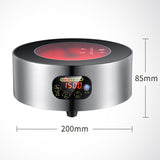 220V Hot Cooker Plate Mini Electric Heater Stove Tea Maker Multifunction Heater Heating Furnace Kitchen Appliance 1500W