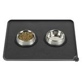 Waterproof Non-slip Pet Feeding Mat Silicone Pet Food Mat Dog Bowl Mat Pet Feeding Tray For Cats and Dogs Pet Suppies