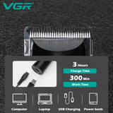 VGR V-687 Factory Supply Barber Salon Hair Clippers Professional Electric Hair Trimmers for Men Beard Hair Cutting Machine